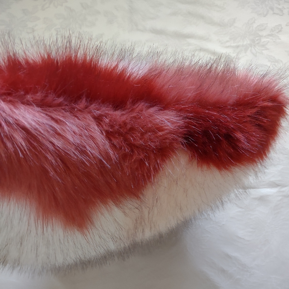 Faux Fur Plush Long Hair Pillow - Picture 2 of 4